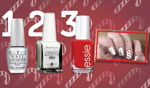 Candy Cane Nails